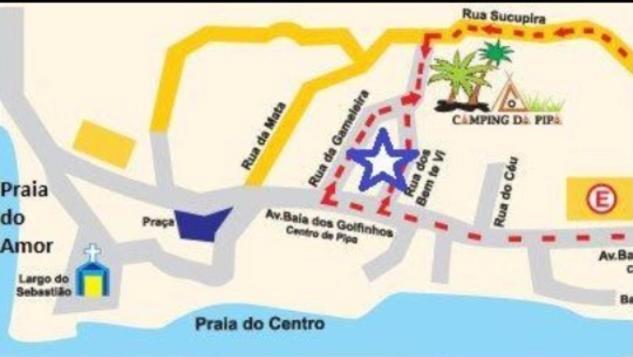 شقة Apartamento Com 2 Quartos No Centro De Pipa Praia de Pipa المظهر الخارجي الصورة